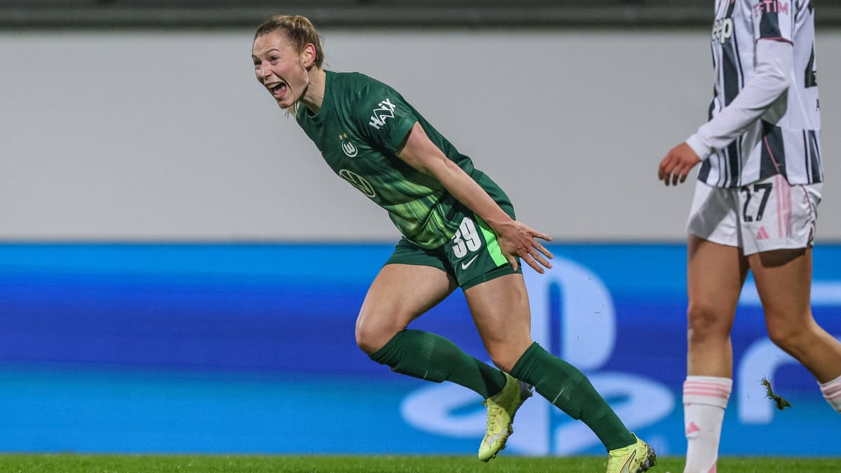 Champions League: Wolfsburg holt Rückstand dank Tor in letzter Sekunde auf