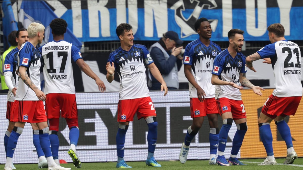 Bundesliga: HSV schlägt den SC Freiburg - Platzierung vor Werder sicher