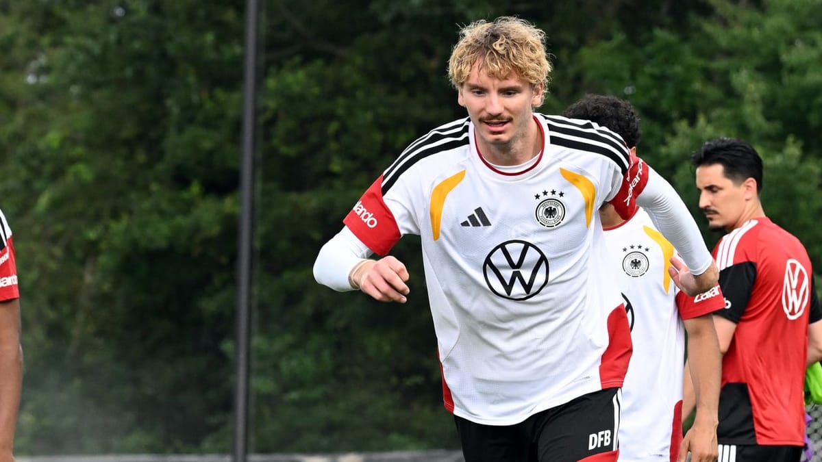 DFB-Stürmer Nick Woltemade: 